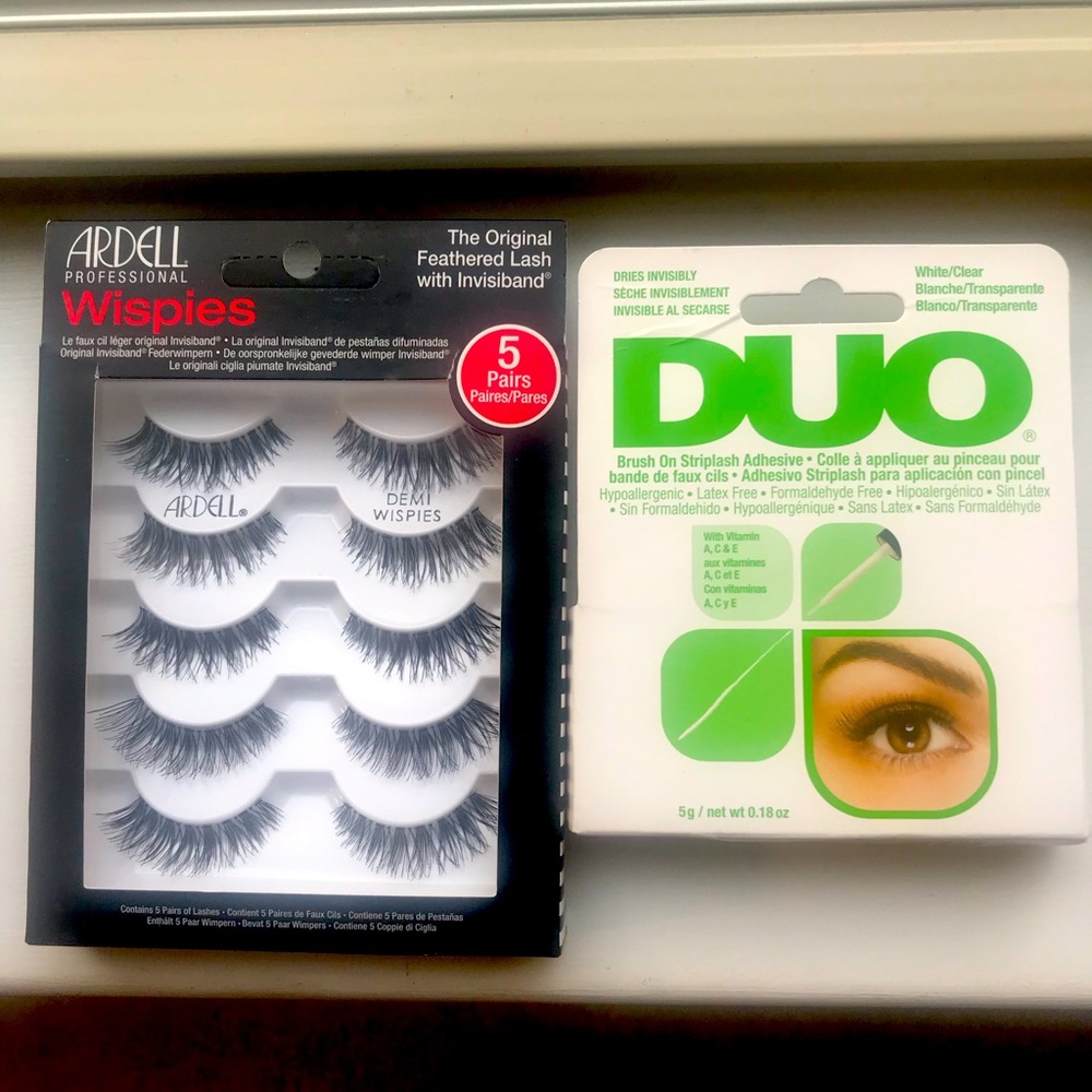 NEW and UNOPENED: ARDELL Professional Wispies and DUO Adhesive